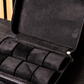 Watchbox für 8 Uhren Black Krokodil Prägung