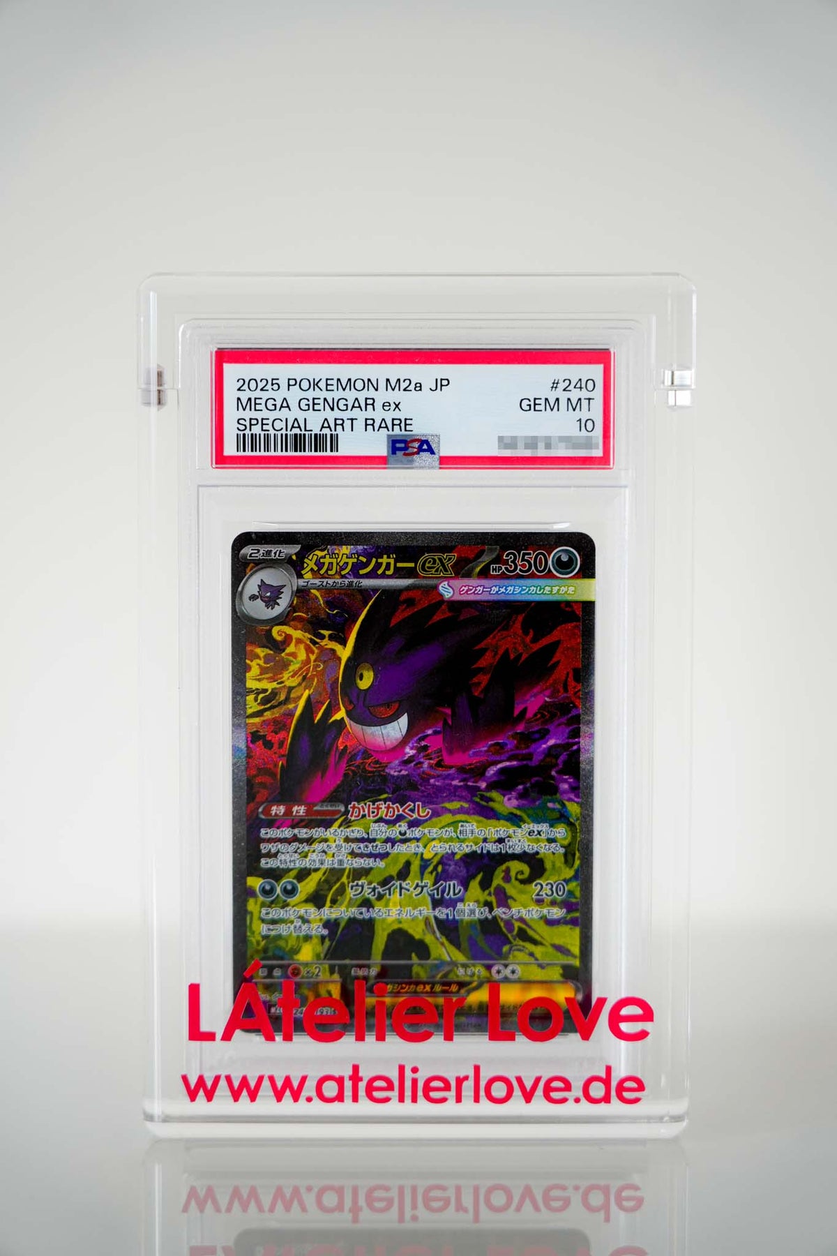 Mega Gengar ex m2a 240 Japanisch PSA 10