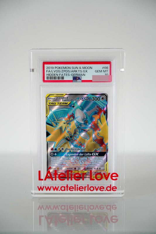 Pokémon Lunala-GX 66/149 – Sonne & Mond – PSA 10 GEM MINT Deutsch