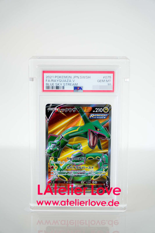 Pokémon Rayquaza V 075/067 – Blue Sky Stream – PSA 10 GEM MINT Japanisch