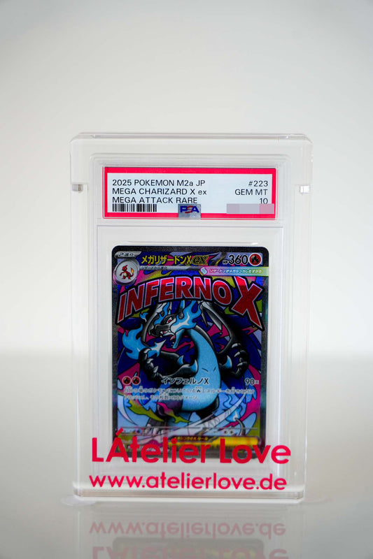Pokémon Mega-Glurak X ex 223/193 – Mega Dream ex – Mega Attack Rare – PSA 10 GEM MINT Japanisch