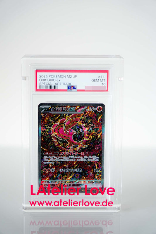 Pokémon Oricorio ex 111/080 – Inferno X – Special Art Rare – PSA 10 GEM MINT Japanisch