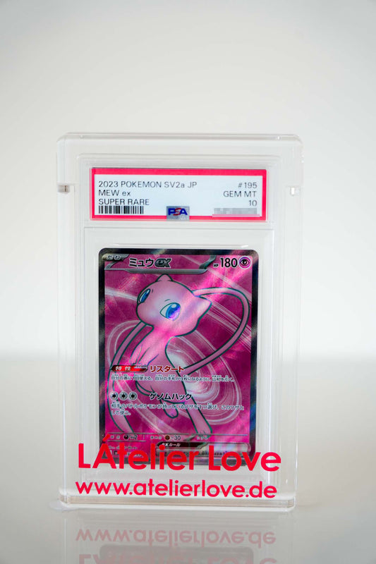 Pokémon Mew ex 195/165 – Pokémon Card 151 – PSA 10 GEM MINT Japanisch