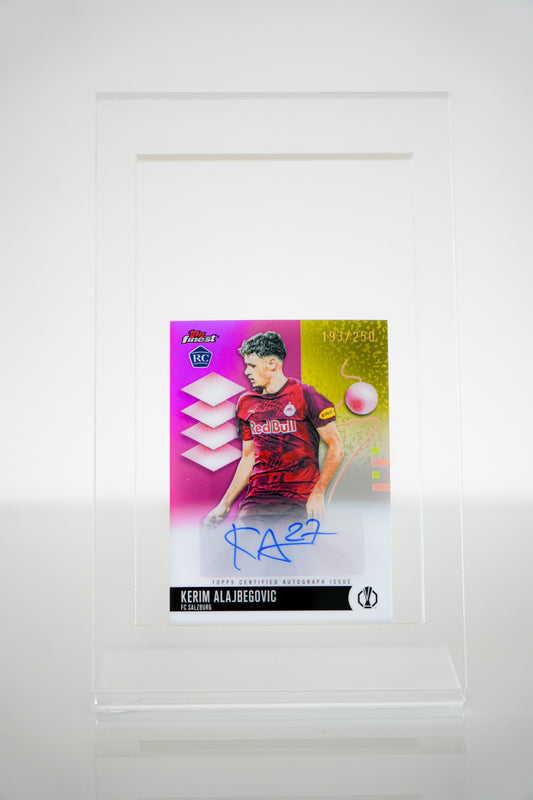 Kerim Alajbegović Topps Fußballkarte 93/250 – FC Salzburg
