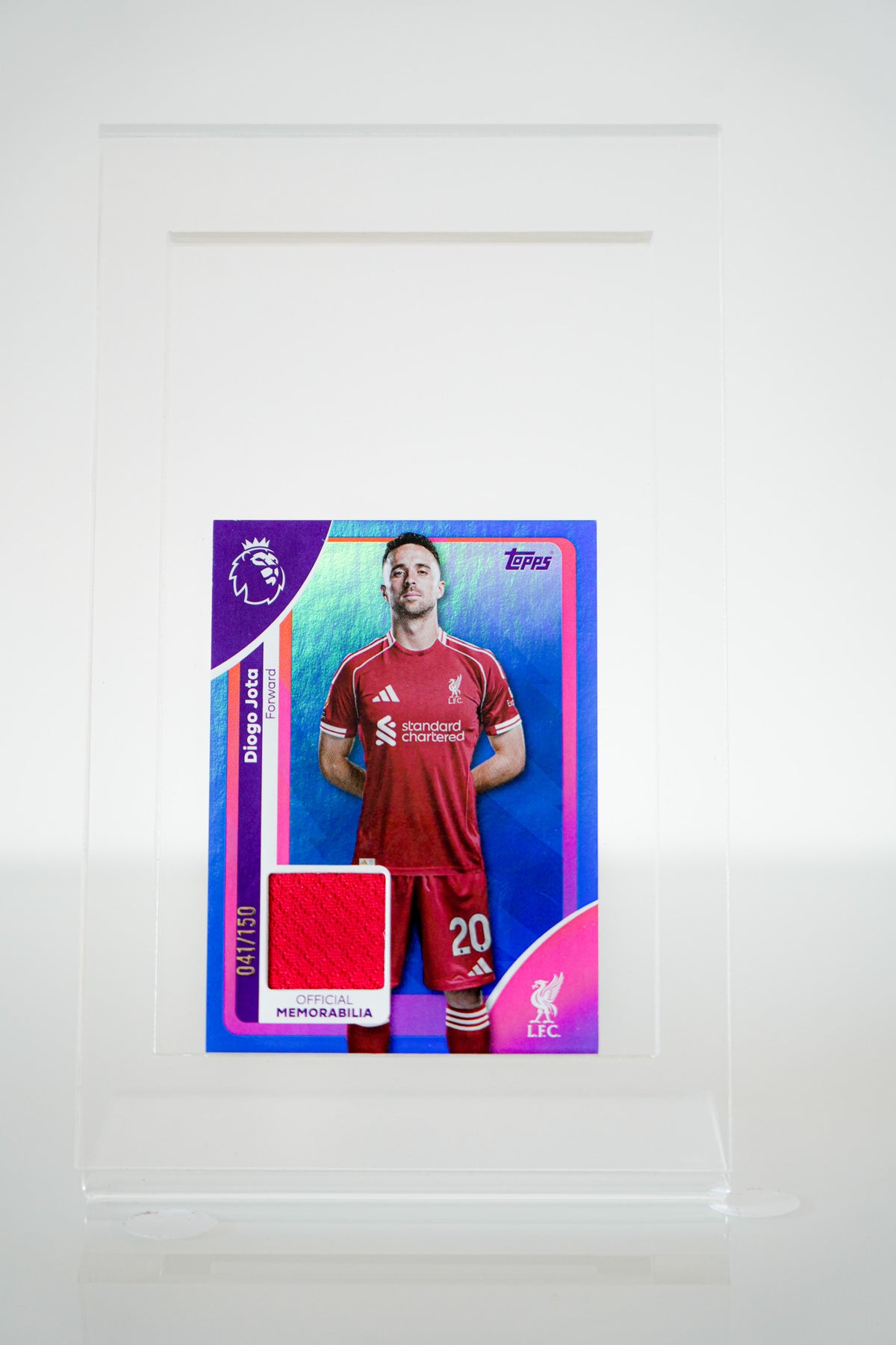 Diogo Jota Topps Autograph 041/150 – Liverpool FC – Limited Edition