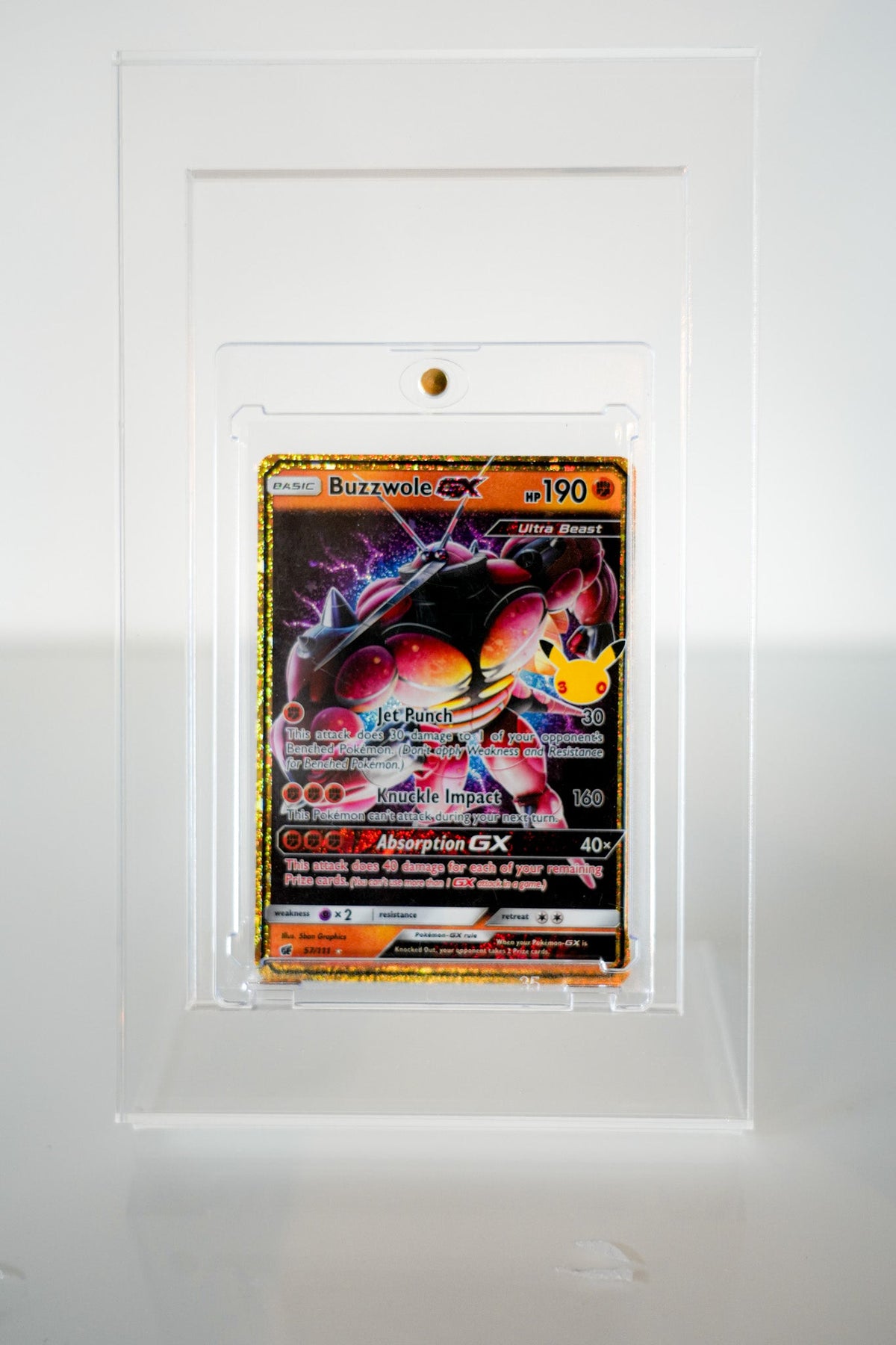 Buzzwole GX 57/111 Englisch – 30th Celebration Classic Collection