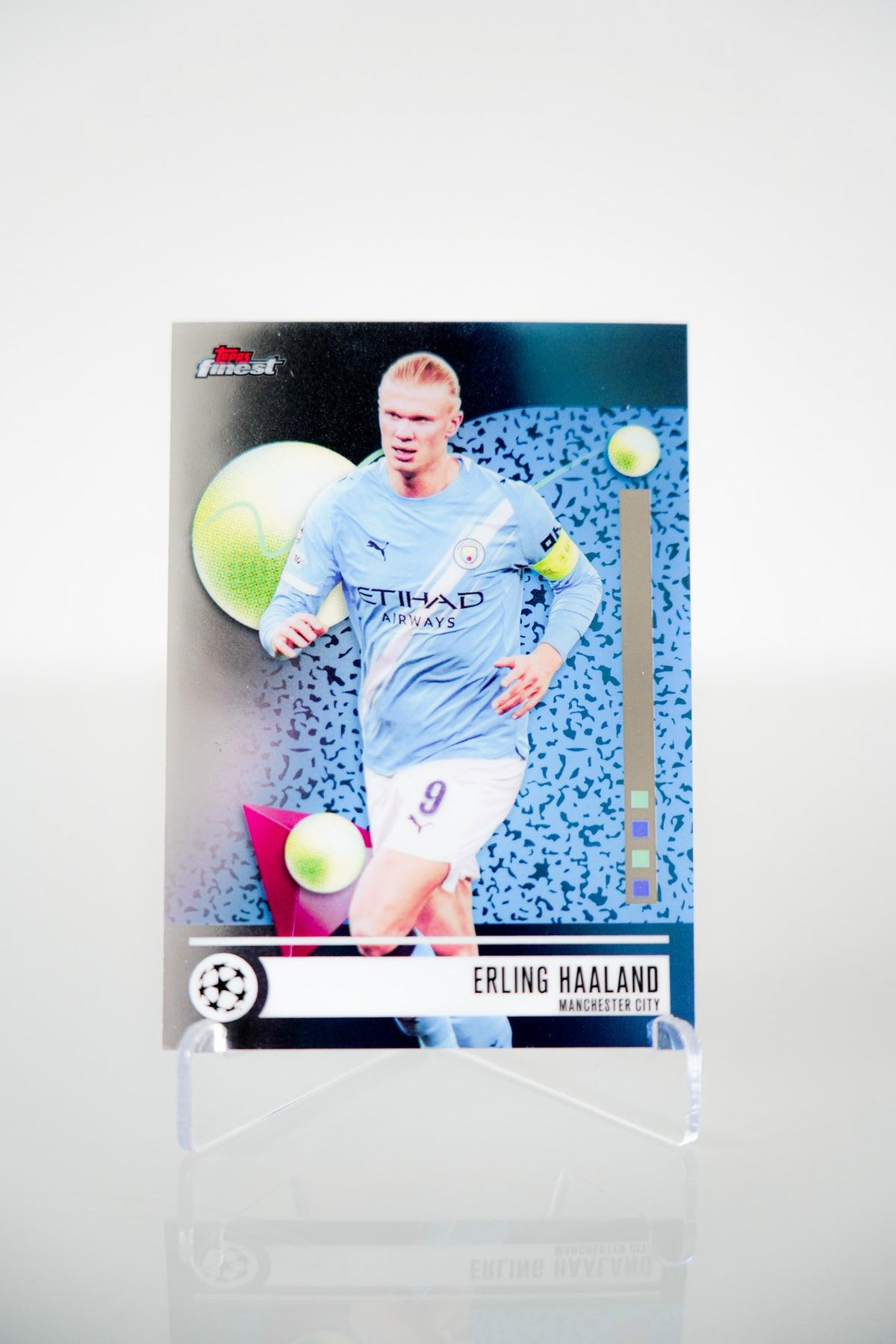 Erling Haaland Topps Finest UEFA 152
