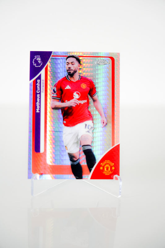 Matheus Cunha Topps Chrome Premier League 134