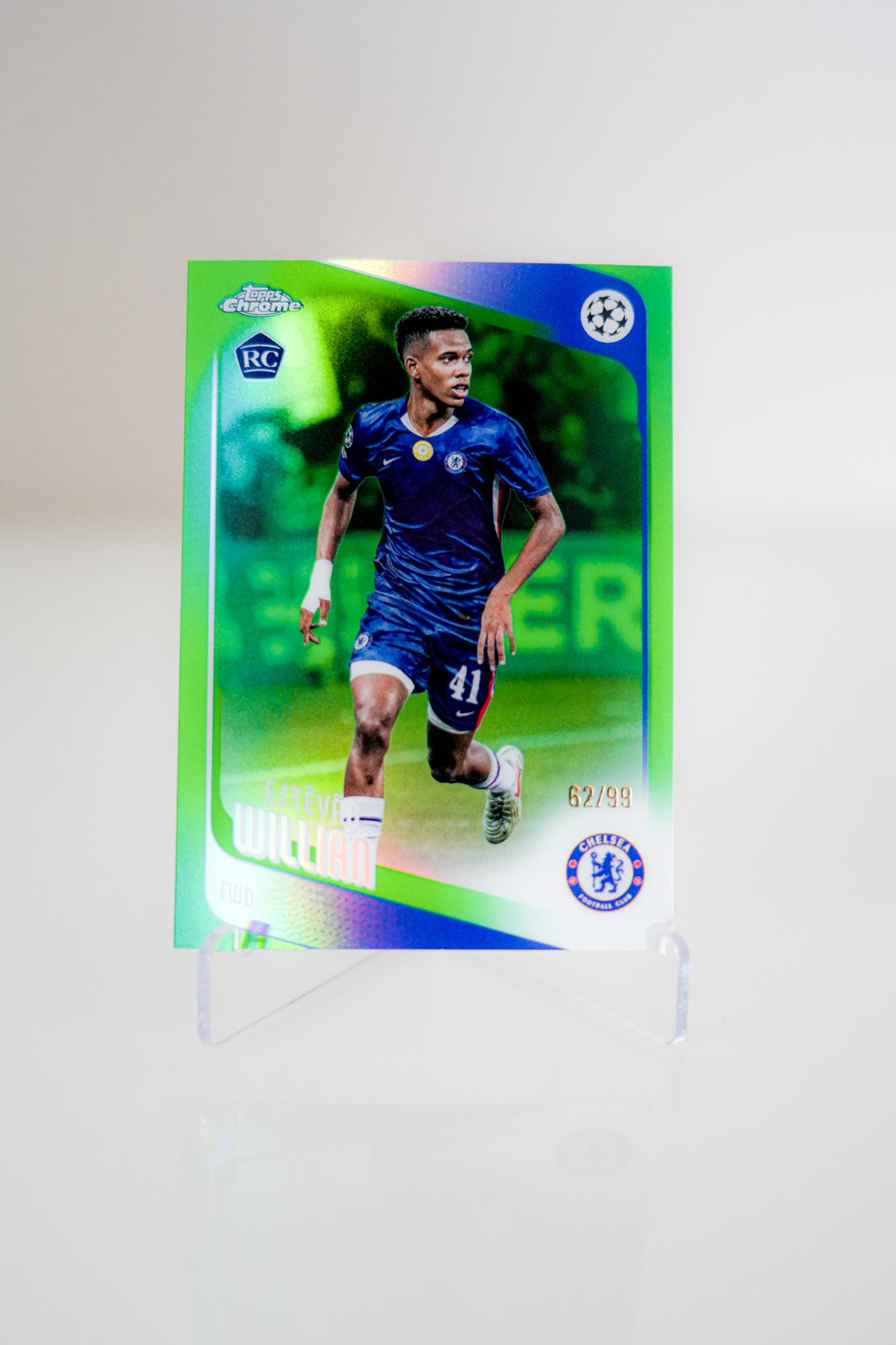 Estêvão Willian Topps UEFA 66 62/99