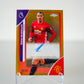 Zlatan Ibrahimović Topps Chrome Premier League CA-ZI Gold Refractor 06/50