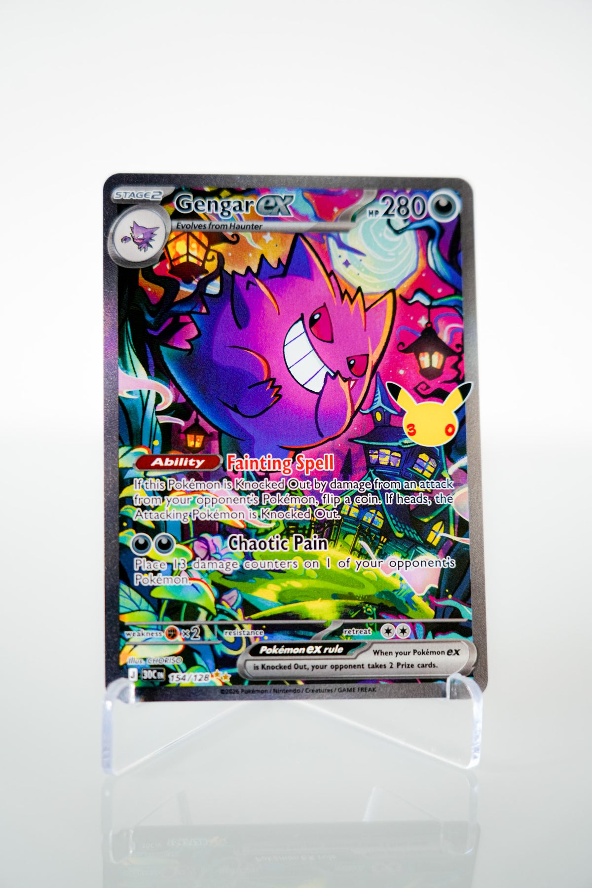 Gengar ex 154/128 Englisch – 30th Celebration