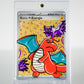 Glurak Custom Art Card 1/1 – Handbemalte Pokémon Energiekarte