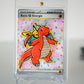 Dragoran & Pikachu Custom Art Card 1/1 – Handbemalte Pokémon Energiekarte