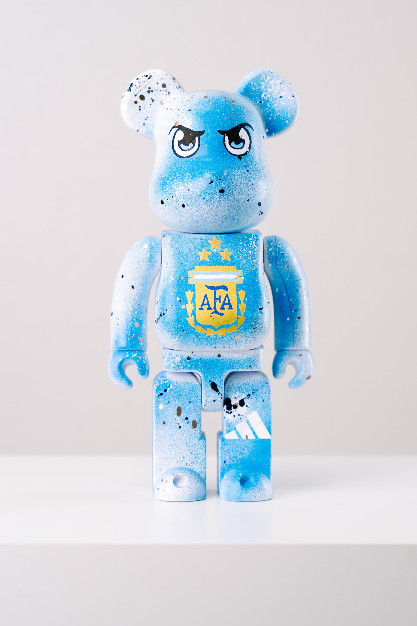 Bearbrick 400%(28 cm) –,, Argentinien Custom Edition-"