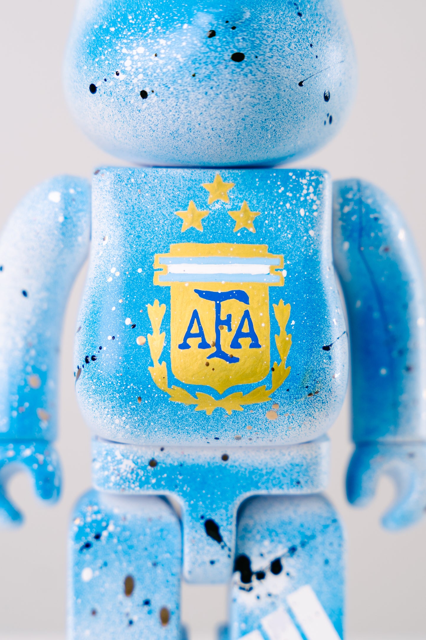 Bearbrick 400%(28 cm) –,, Argentinien Custom Edition-"