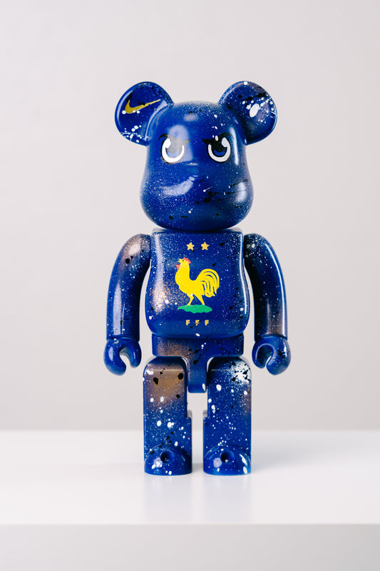 Bearbrick 400%(28 cm) –,, Frankreich Custom Edition-"