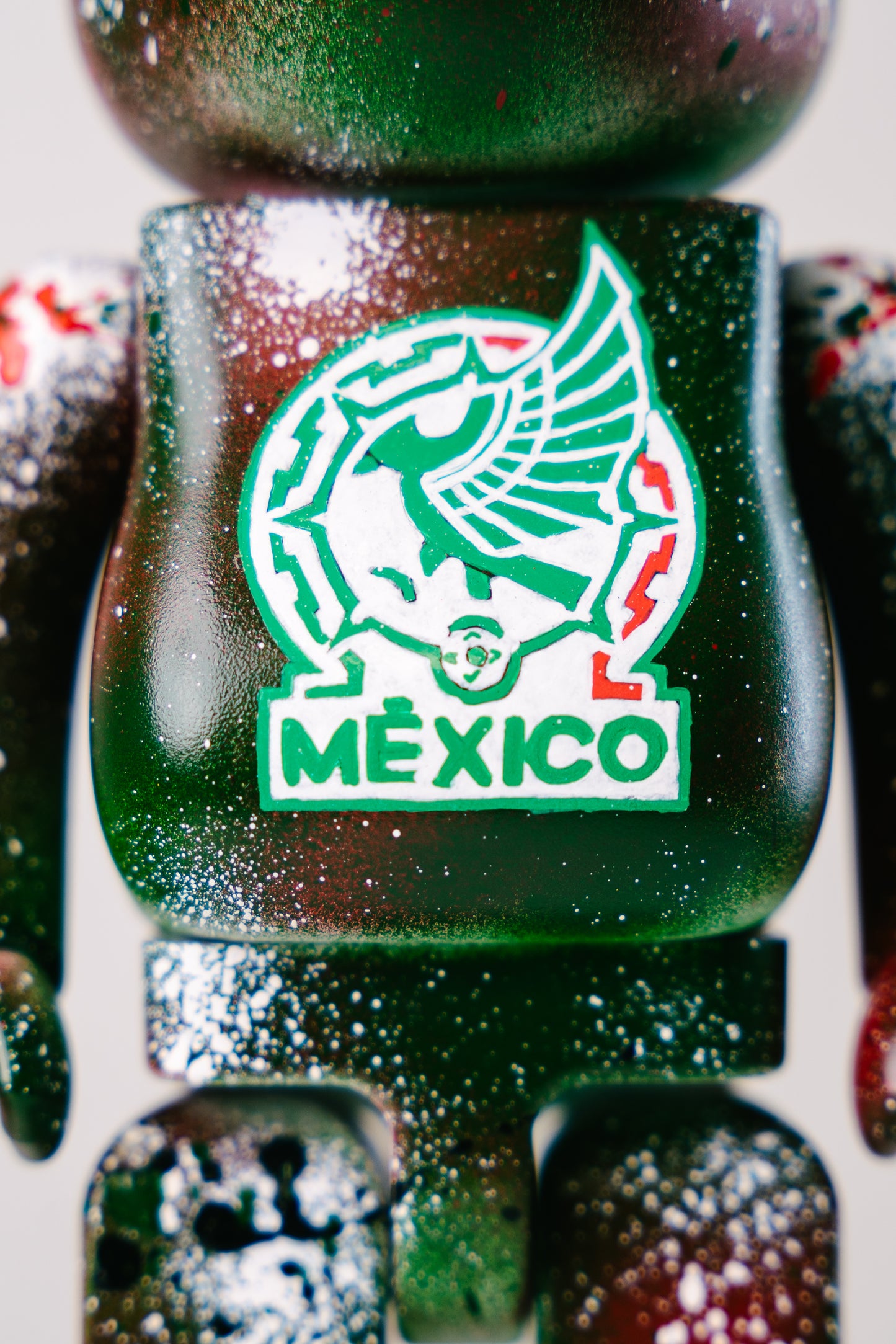 Bearbrick 400%(28 cm) – ,,Mexico Custom Edition-"