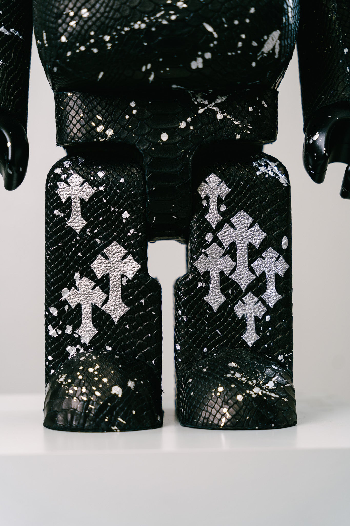 Bearbrick 1000% (70cm) –,, Custom Chrome Hearts-"