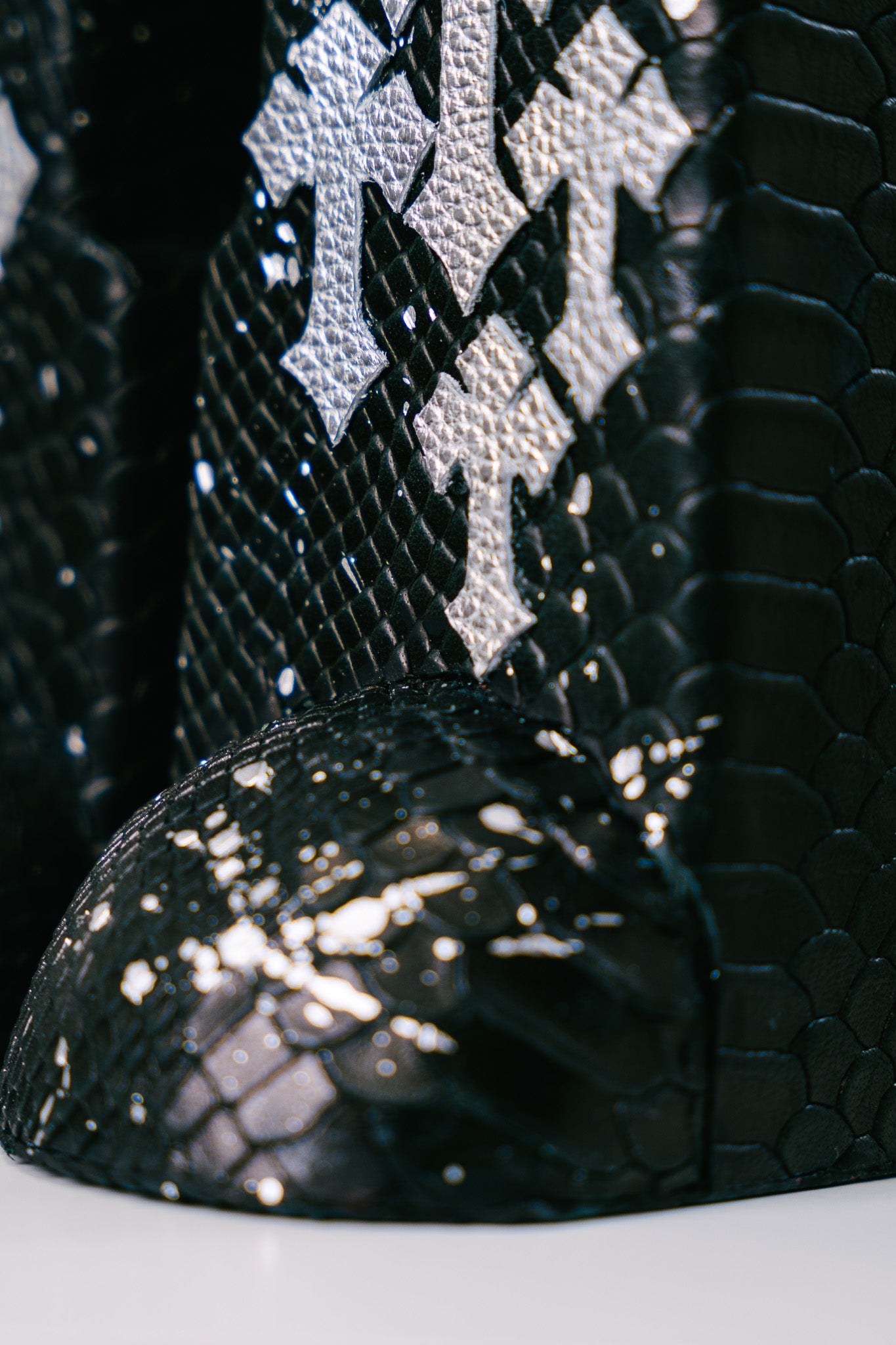 Bearbrick 1000% (70cm) –,, Custom Chrome Hearts-"