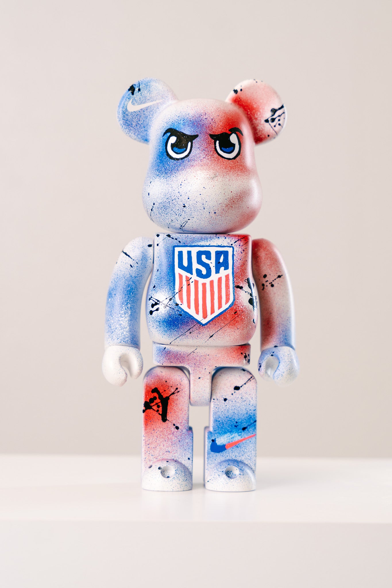 Bearbrick 400%(28 cm) –,,USA Custom Edition-"