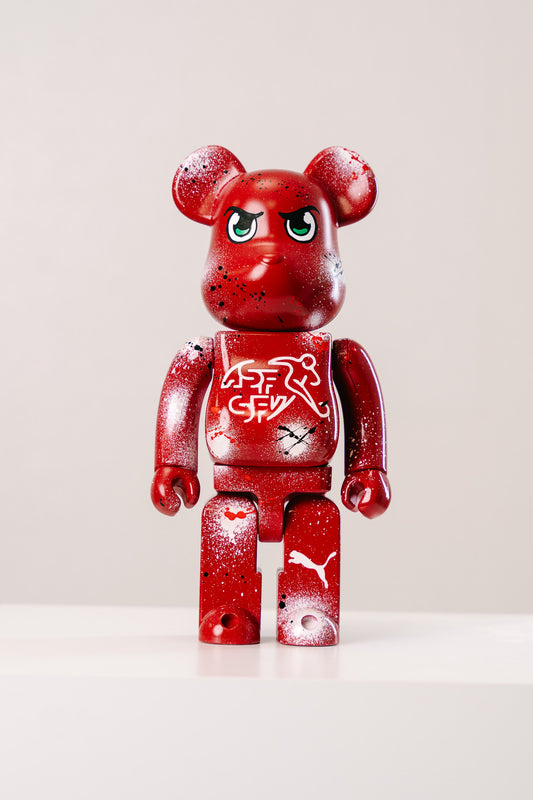 BEARBRICK 400%(28 cm) –,,Schweiz Special Edition-"