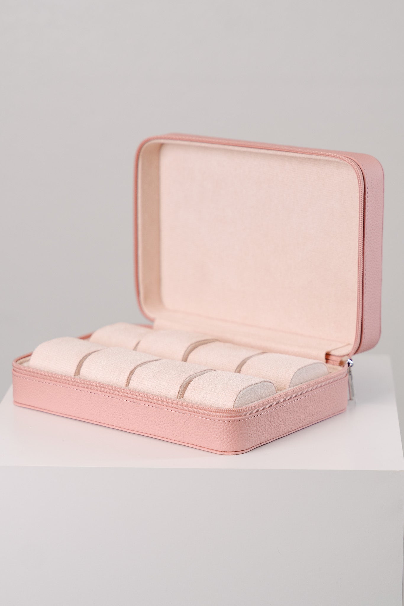 Watchbox für 8 Uhren - Rosa