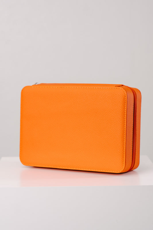 Watchbox für 8 Uhren - Orange