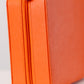 Watchbox für 8 Uhren Saffiano-Leder - Orange