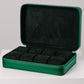 Watchbox für 8 Uhren Saffiano-Leder - Grün