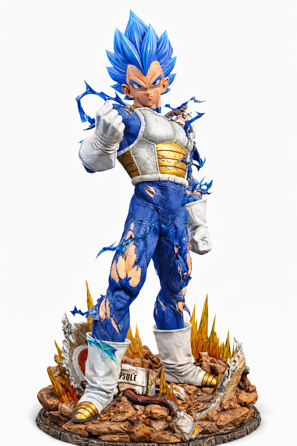 Super Saiyan Blue Vegeta – Life-Size Sculpture 2,00m