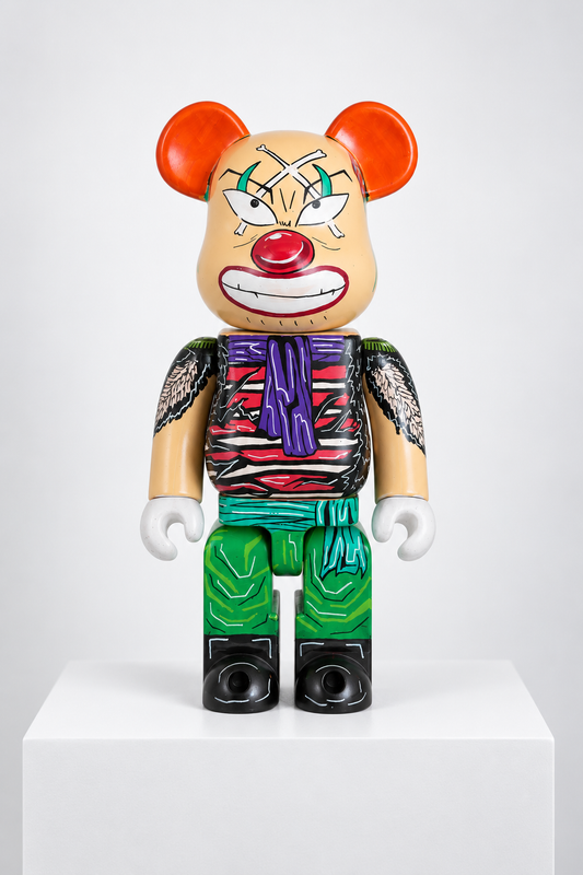 Custom Buggy Bearbrick 400% (28 cm) – One Piece Pirate Edition