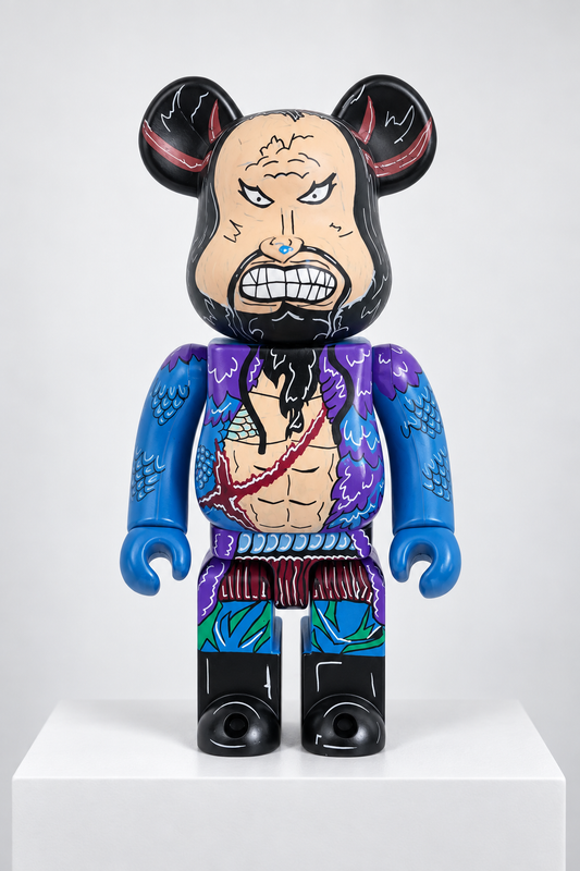 Custom Kaido Bearbrick – One Piece Edition – 28 cm