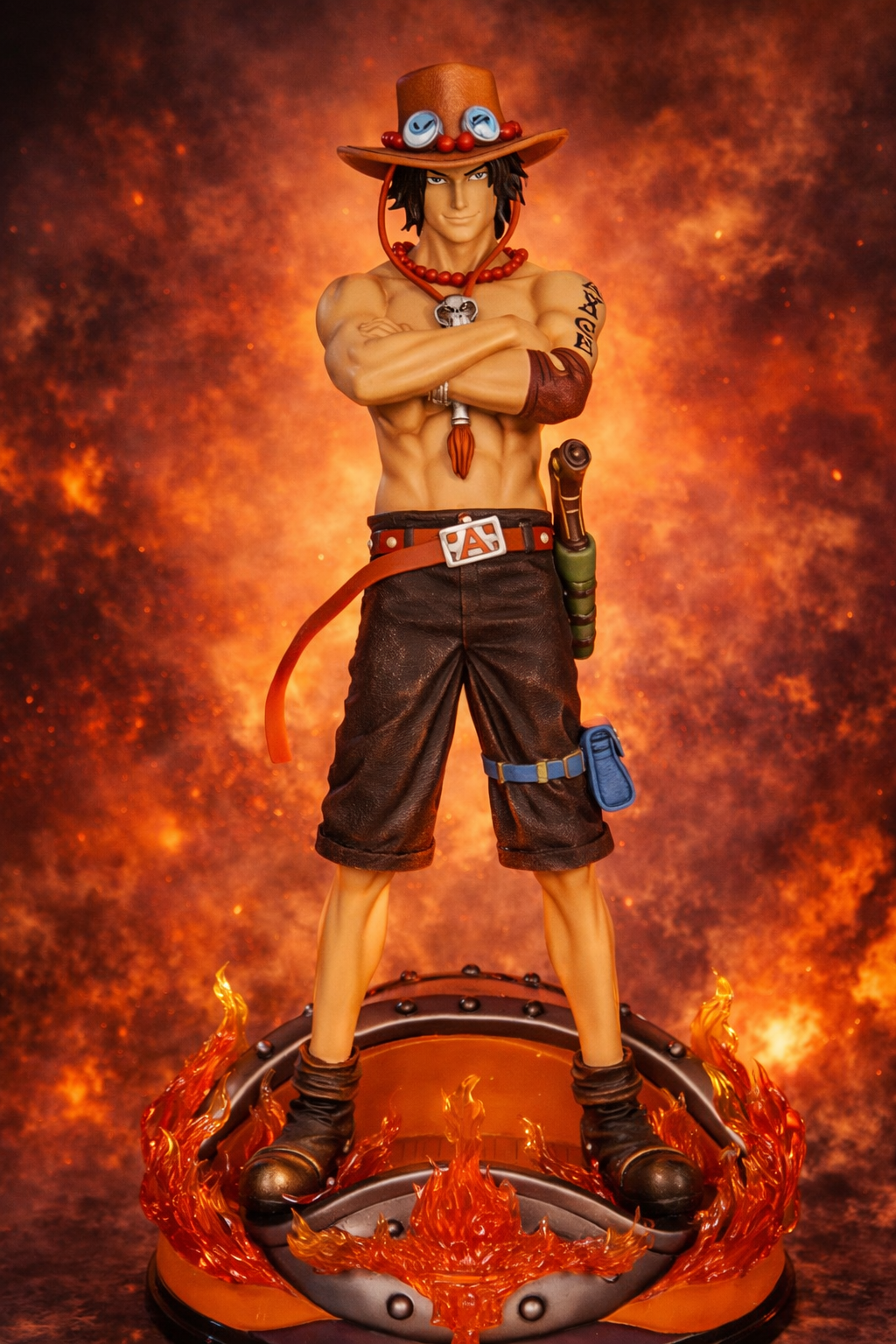 Portgas D. Ace – Life-Size Sculpture 2,00 m