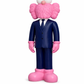 Navy Blue Suit Clowny CEO Sculpture - 90cm