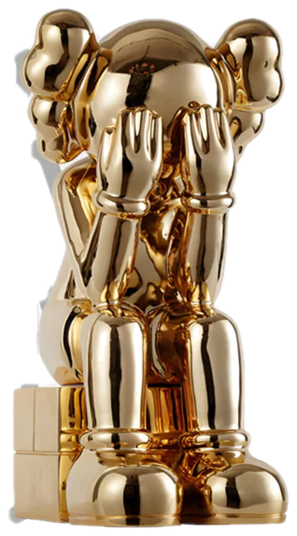 Clowny-Sculpture – Gold Edition 163cm