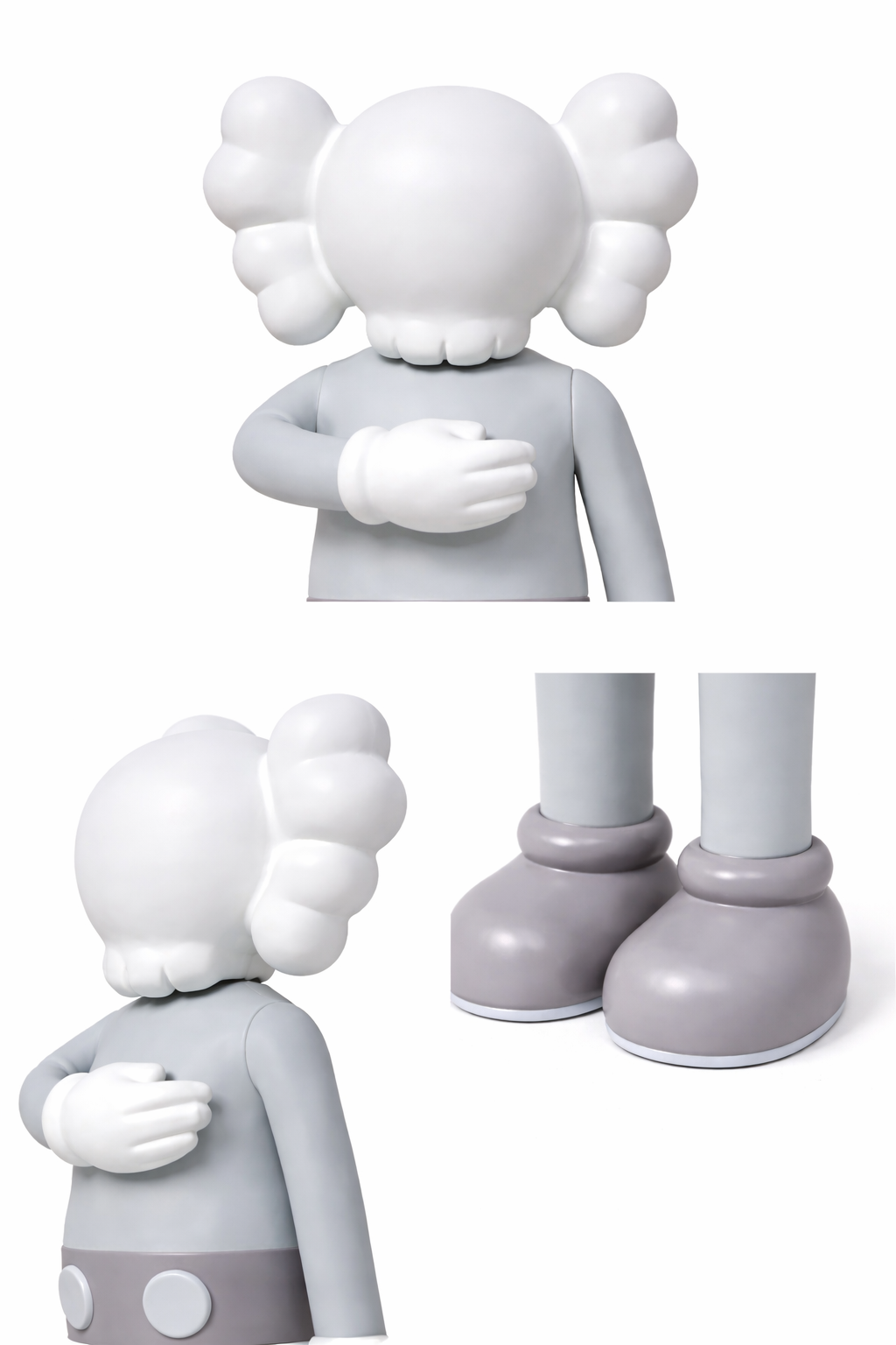 Clowny-Sculpture – Minimal Grey Edition 170cm