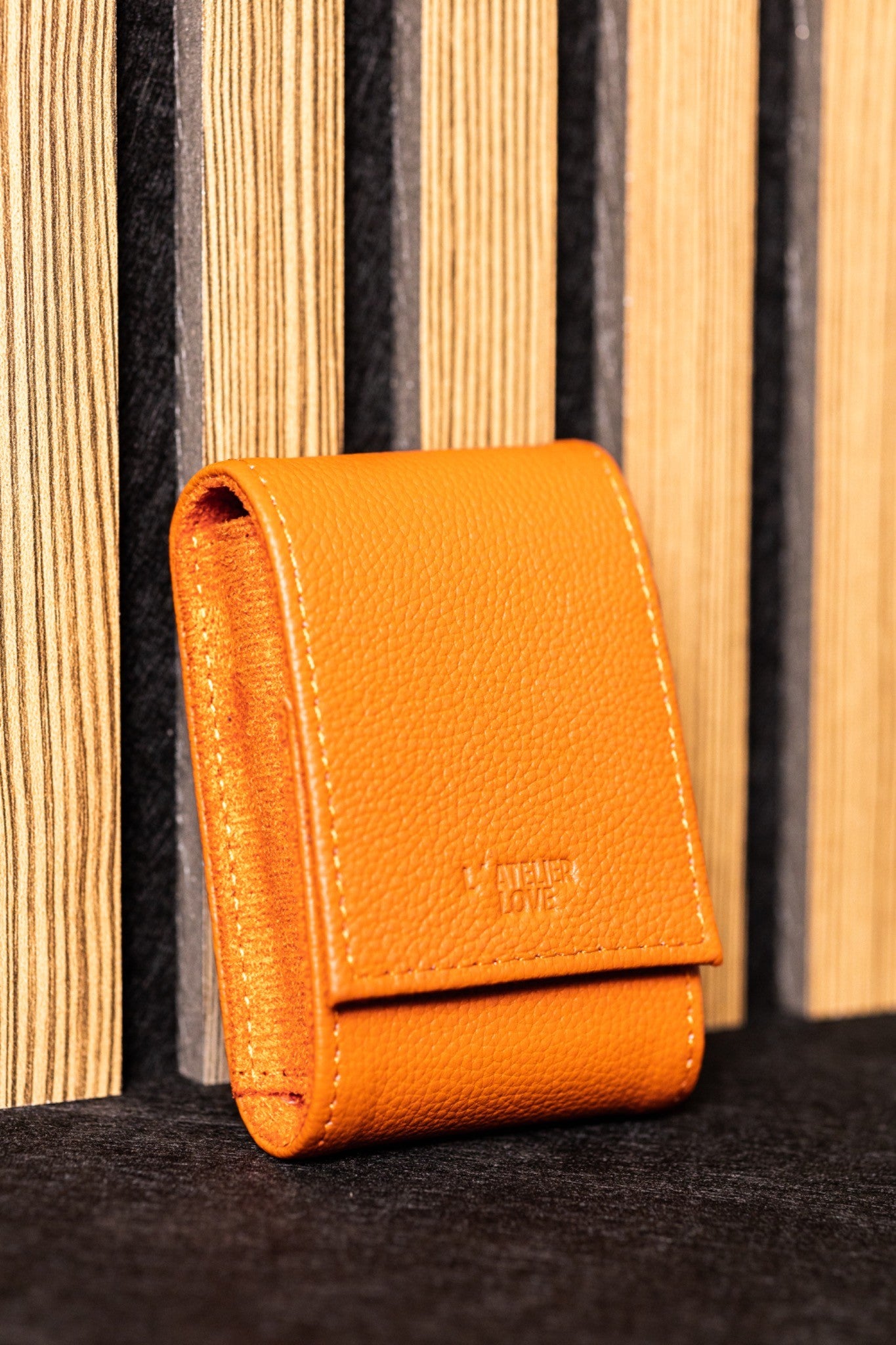 Travel Watch Case Orange