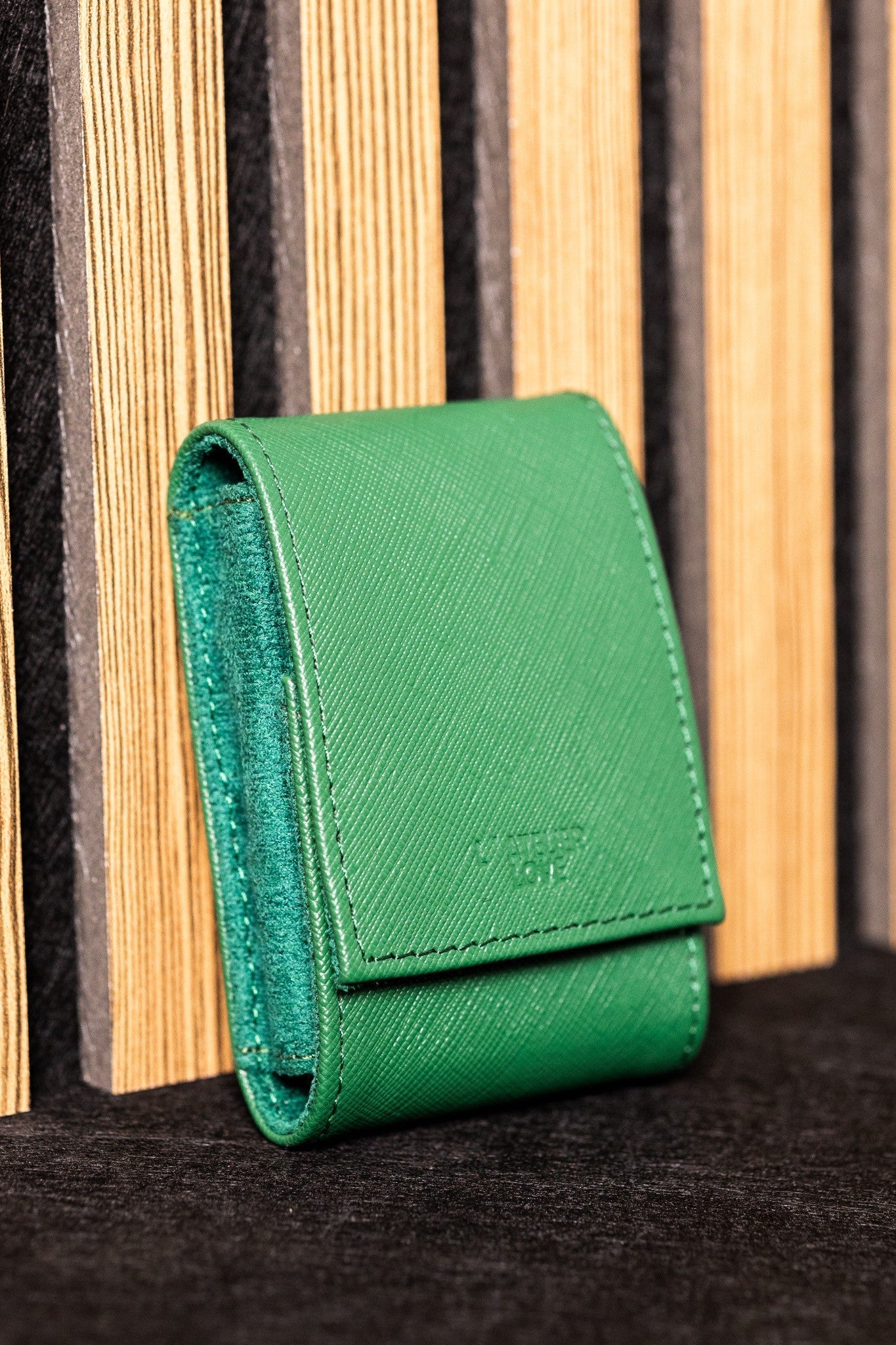 Travel Watch Case Green